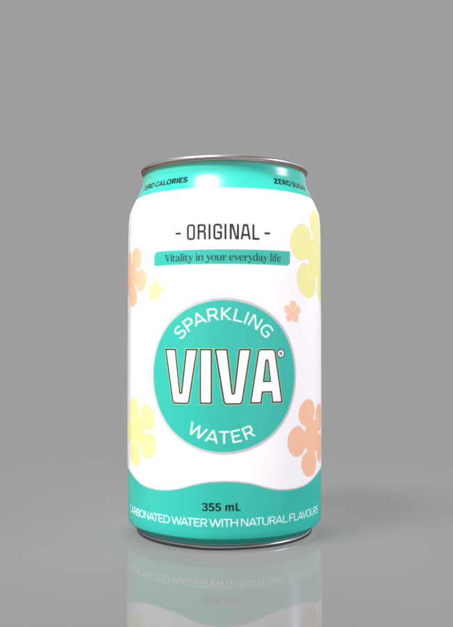 VIVA sparkling water logo